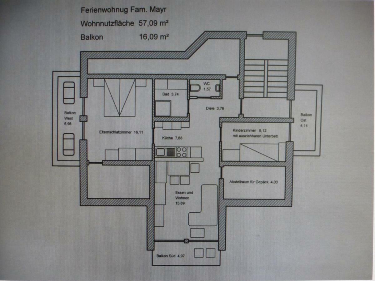 Ferienwohnung Mayr Thurn Εξωτερικό φωτογραφία